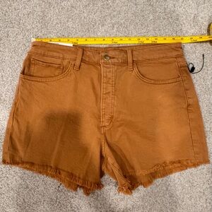 Joe’s Jeans Jessie Vintage Stretch Shorts Rust Orange Sold out